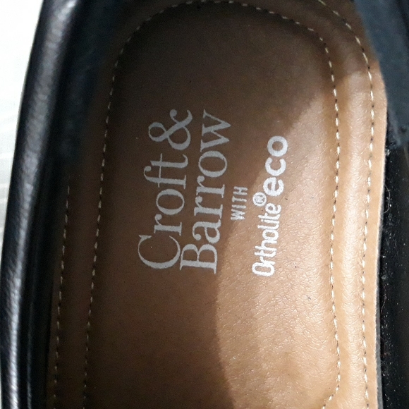 Croft and Barrow  Black Ortholite Oxfords main image 7